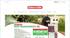 Desktop Screenshot of nature-cide.com